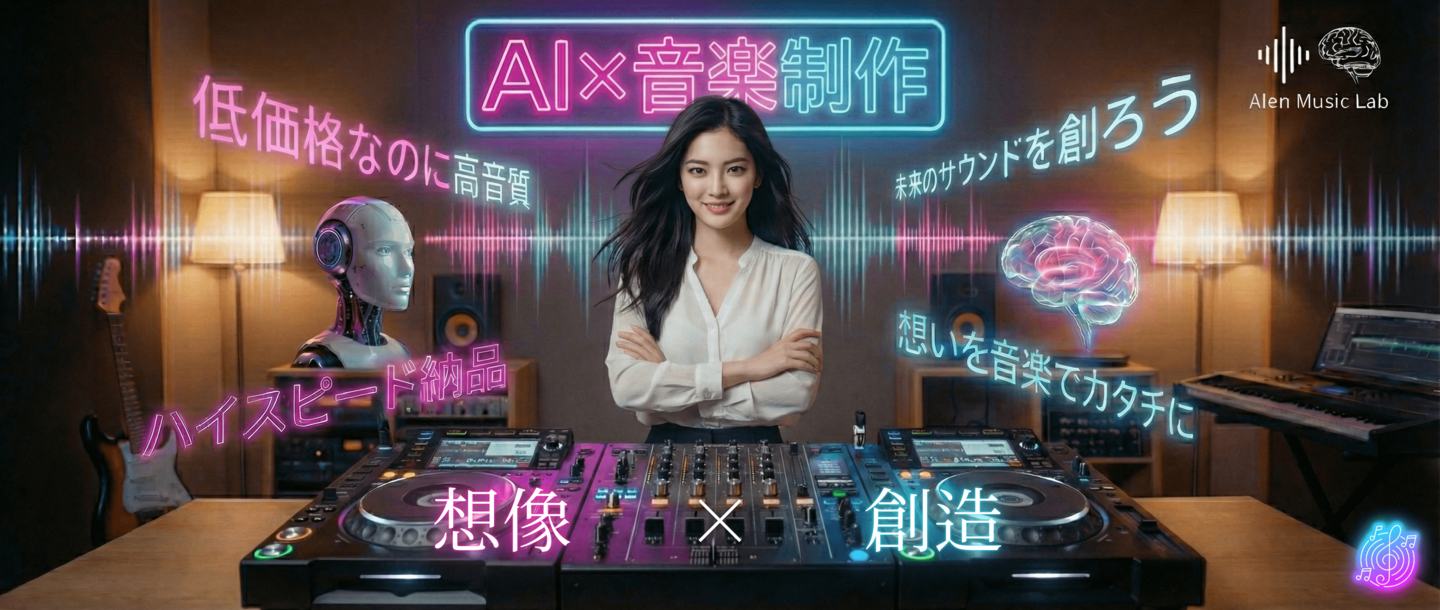 AI×音楽制作　AIen Music Lab